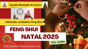 Feng Shui Portugal Vídeo sobre Natal 2025 árvore de natal Claudia Machado de Castro dicas de feng shui
